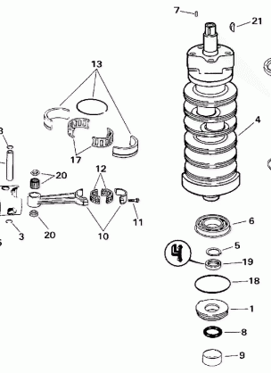 CRANKSHAFT & PISTON