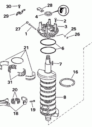 CRANKSHAFT & PISTON