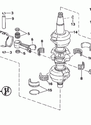 CRANKSHAFT & PISTON