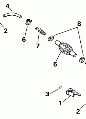 FUEL HOSE & PRIMER BULB -- 5 / 16 IN. I.D.