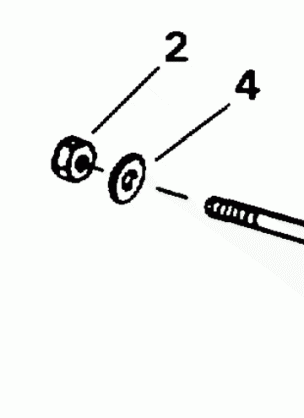 TRANSOM MOUNT KIT -- 50 ROPE