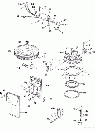 IGNITION SYSTEM -- ROPE START