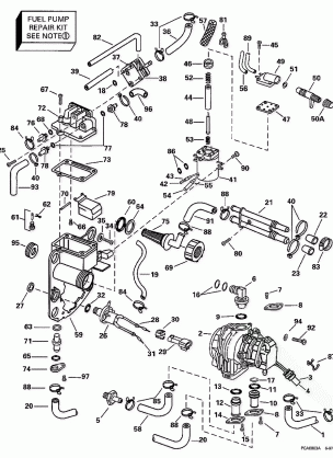 FUEL BRACKET & COMPONENTS