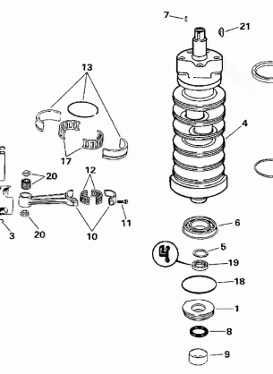 CRANKSHAFT & PISTON