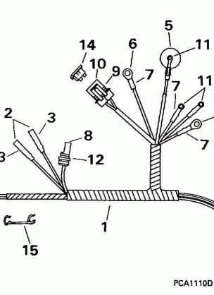 MOTOR CABLE -- TE MODELS