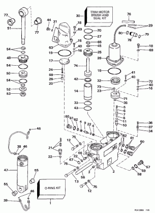 POWER TRIM / TILT HYDRAULIC ASSEMBLY