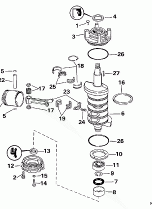 CRANKSHAFT & PISTON