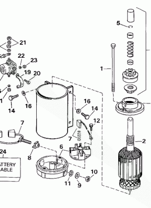 ELECTRIC STARTER & SOLENOID