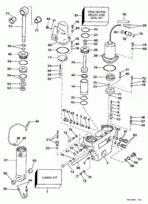 POWER TRIM / TILT HYDRAULIC ASSEMBLY