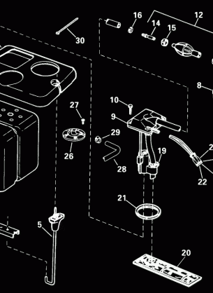 OIL TANK KIT -- 1.8 GALLON