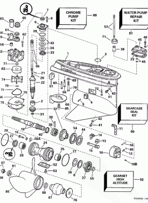 GEARCASE-STANDARD ROTATION - 20