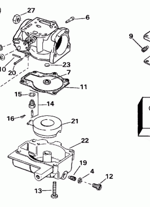 CARBURETOR 30E 30EL