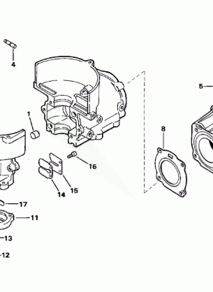 CYLINDER & CRANKCASE REED VALVE