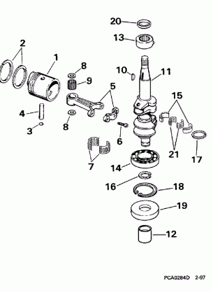 CRANKSHAFT & PISTON