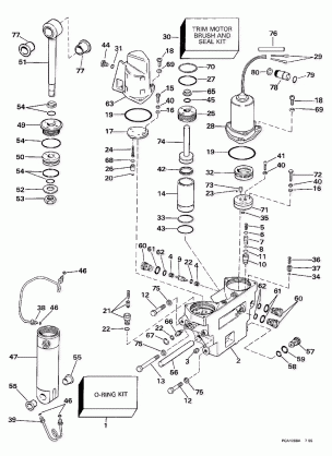 POWER TRIM / TILT HYDRAULIC ASSEMBLY