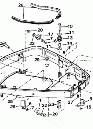 LOWER ENGINE COVER