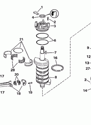 CRANKSHAFT & PISTON