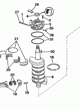 CRANKSHAFT & PISTON