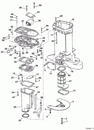 EXHAUST HOUSING