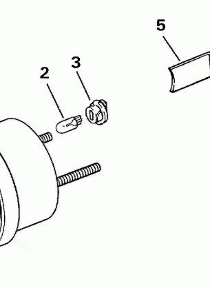 OMC TACHOMETER - TECH SERIES