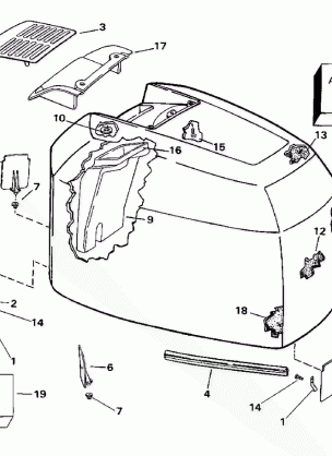 ENGINE COVER - JOHNSON