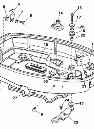 LOWER ENGINE COVER