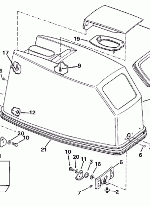 ENGINE COVER - JOHNSON