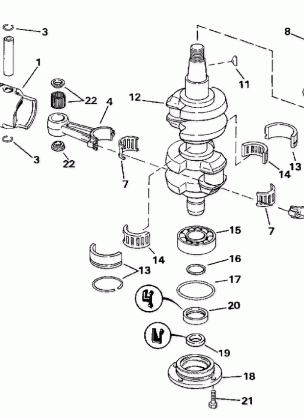 CRANKSHAFT & PISTON