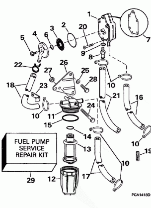 FUEL PUMP & FILTER - 