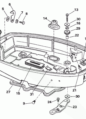 LOWER ENGINE COVER