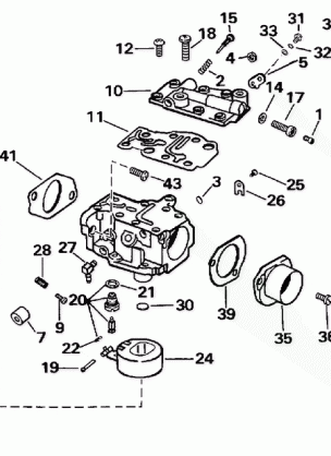 CARBURETOR - 35 H.P.