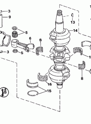 CRANKSHAFT & PISTON