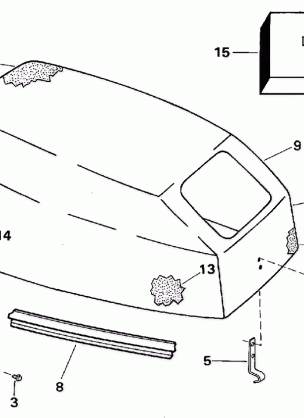 ENGINE COVER - EVINRUDE