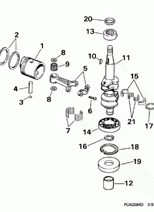 CRANKSHAFT & PISTON