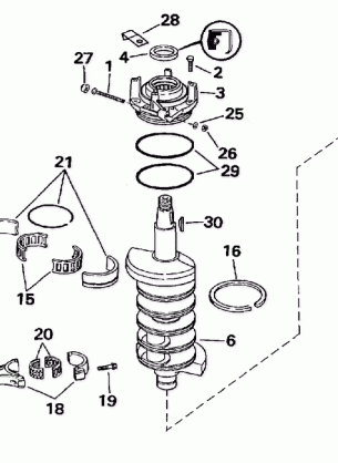 CRANKSHAFT & PISTON