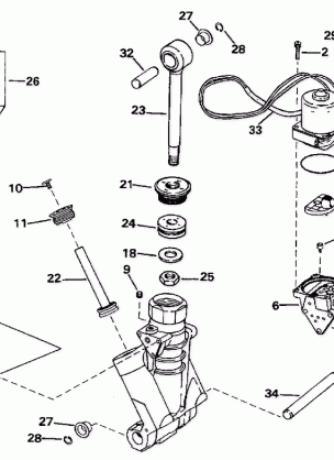 POWER TRIM / TILT HYDRAULIC ASSEMBLY