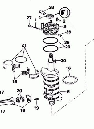 CRANKSHAFT & PISTON