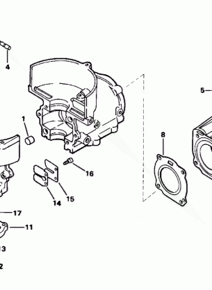 CYLINDER & CRANKCASE REED VALVE