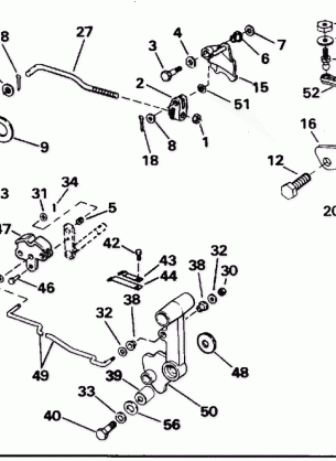 SHIFT & THROTTLE LINKAGE