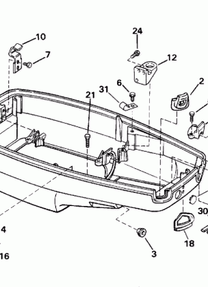 LOWER ENGINE COVER