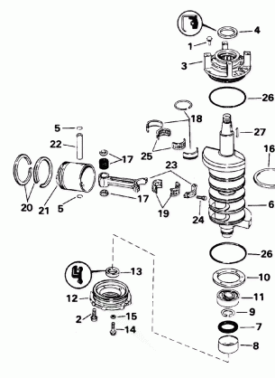 CRANKSHAFT & PISTON