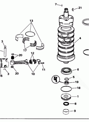 CRANKSHAFT & PISTON