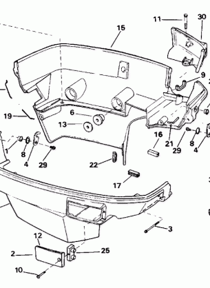 LOWER ENGINE COVER