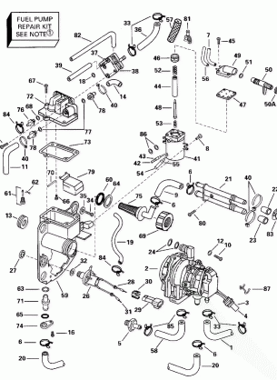 FUEL BRACKET & COMPONENTS