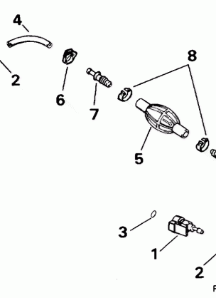 FUEL HOSE PRIMER BULB 5 / 16 IN. I.D.