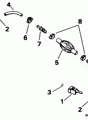 FUEL HOSE PRIMER BULB 5 / 16 IN. I.D.