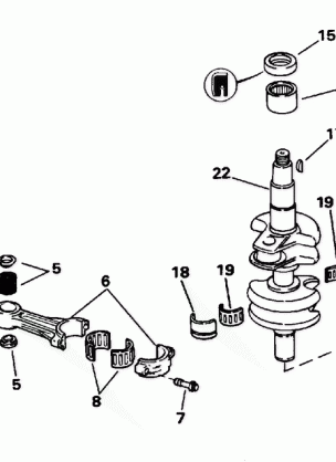 CRANKSHAFT & PISTON