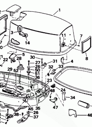 ENGINE COVER - JOHNSON