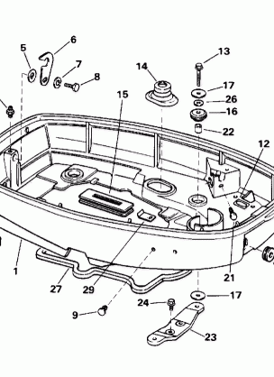 LOWER ENGINE COVER