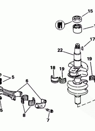 CRANKSHAFT & PISTON